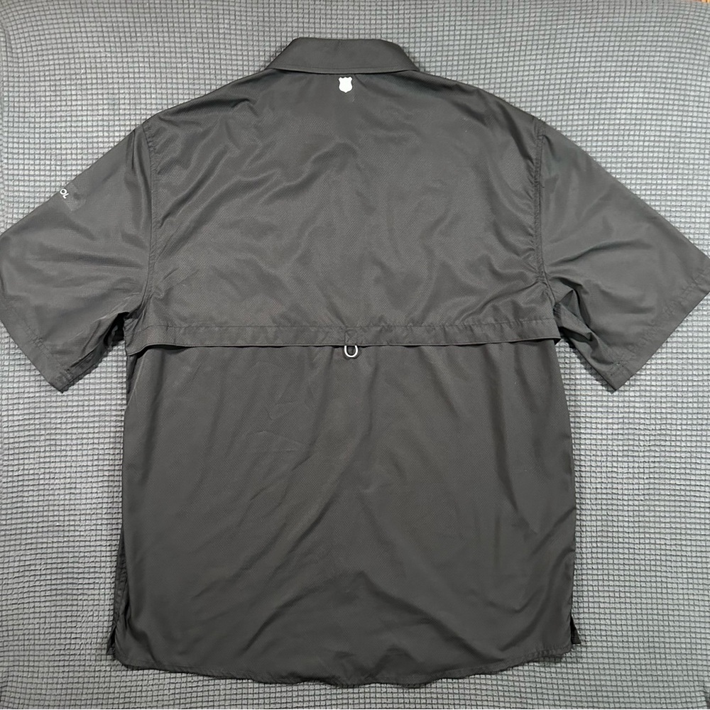 Field And Stream Fishing Shirt Mens Large Black Short Sleeve Vented Outdoor - Picture 7 of 7